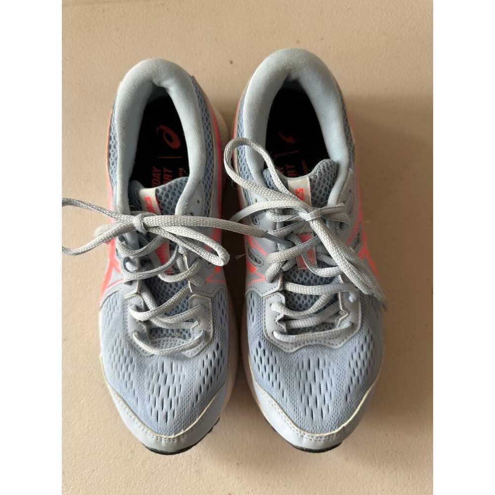 ASICS Gel-Contend Everyday Comfort Ampli Foam Blue Coral Running Shoes 7.5